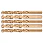 NEO TOOLS punte elicoidali HSS-Co in cobalto per metallo, 12,0 mm, confezione da 5 (DIN 338, angolo punta 135°)