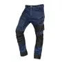 NEO TOOLS pantaloni da lavoro DENIM con rinforzi Oxford, blu navy, taglia M