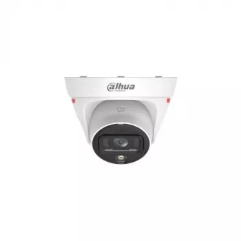 Dahua IPC-HDW1439T1-A-LED-0280B-PRO telecamera di rete turret 4MP Full-Colour Warm LED con microfono integrato, focale fissa 2,8mm, IP67, PoE