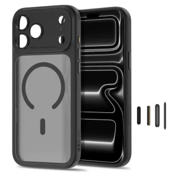 TECH-PROTECT MagPeak custodia MagSafe per iPhone 17 Pro Max / 18 Pro Max nero opaco