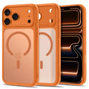 TECH-PROTECT MagPeak custodia MagSafe per iPhone 17 Pro Max / 18 Pro Max, Cosmic Orange opaco