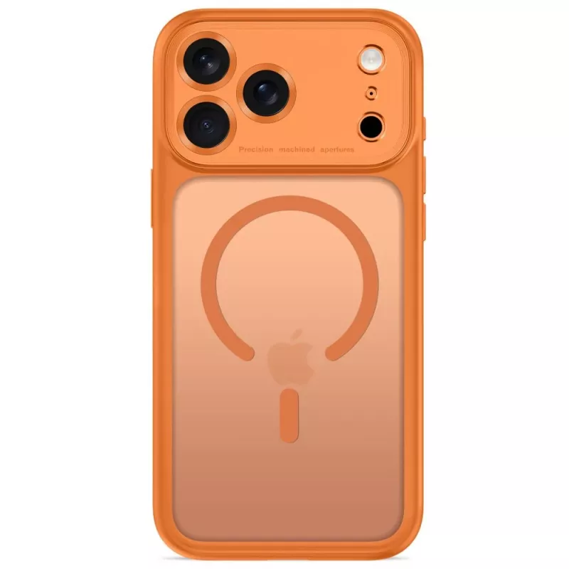 TECH-PROTECT MagPeak custodia MagSafe per iPhone 17 Pro Max / 18 Pro Max, Cosmic Orange opaco