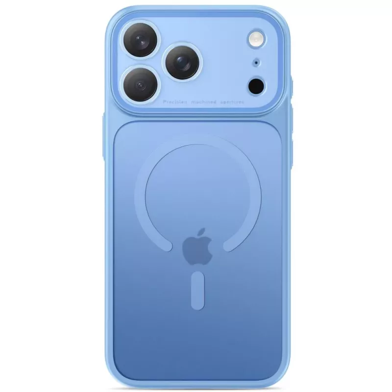 TECH-PROTECT MagPrime custodia MagSafe trasparente per iPhone 17 Pro Max / 18 Pro Max - azzurro opaco