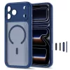 TECH-PROTECT MagPeak custodia MagSafe per iPhone 17 Pro / 18 Pro - blu intenso opaco