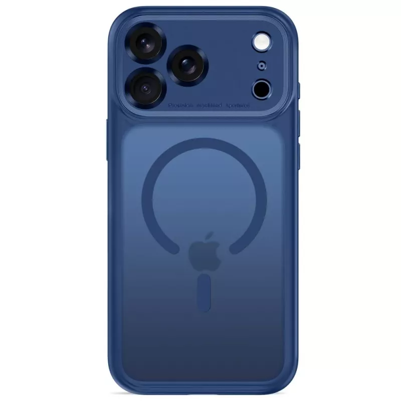 TECH-PROTECT MagPeak custodia MagSafe per iPhone 17 Pro / 18 Pro - blu intenso opaco
