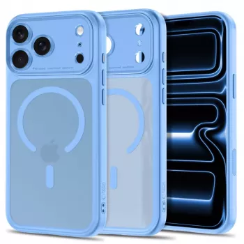 TECH-PROTECT MagPeak custodia MagSafe per Apple iPhone 17 Pro / 18 Pro, azzurro opaco
