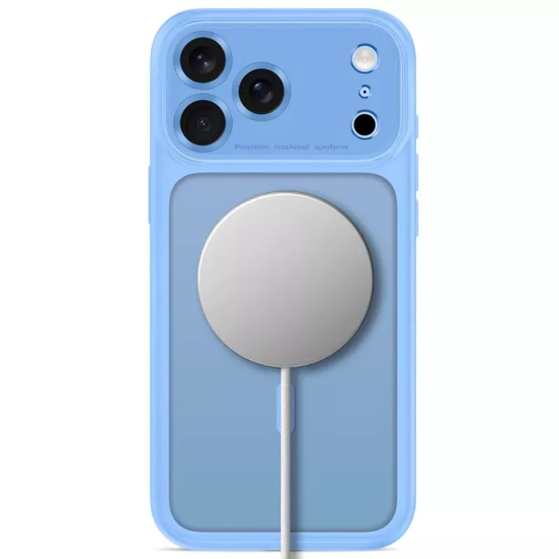 TECH-PROTECT MagPeak custodia MagSafe per Apple iPhone 17 Pro / 18 Pro, azzurro opaco