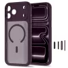 TECH-PROTECT MAGPEAK MAGSAFE CC iPhone 17 Pro / 18 Pro Dark Cherry opaco