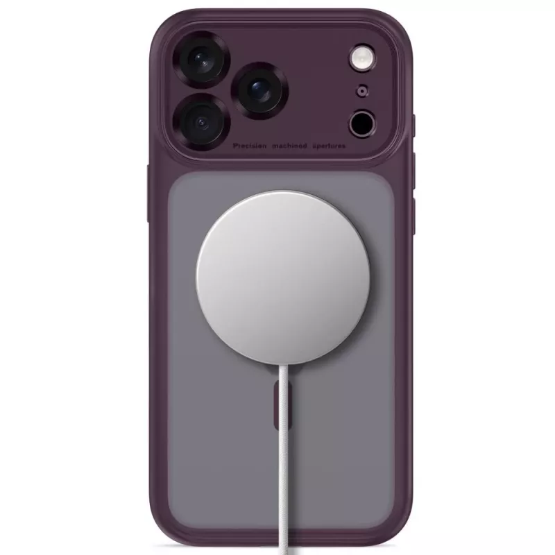 TECH-PROTECT MAGPEAK MAGSAFE CC iPhone 17 Pro / 18 Pro Dark Cherry opaco