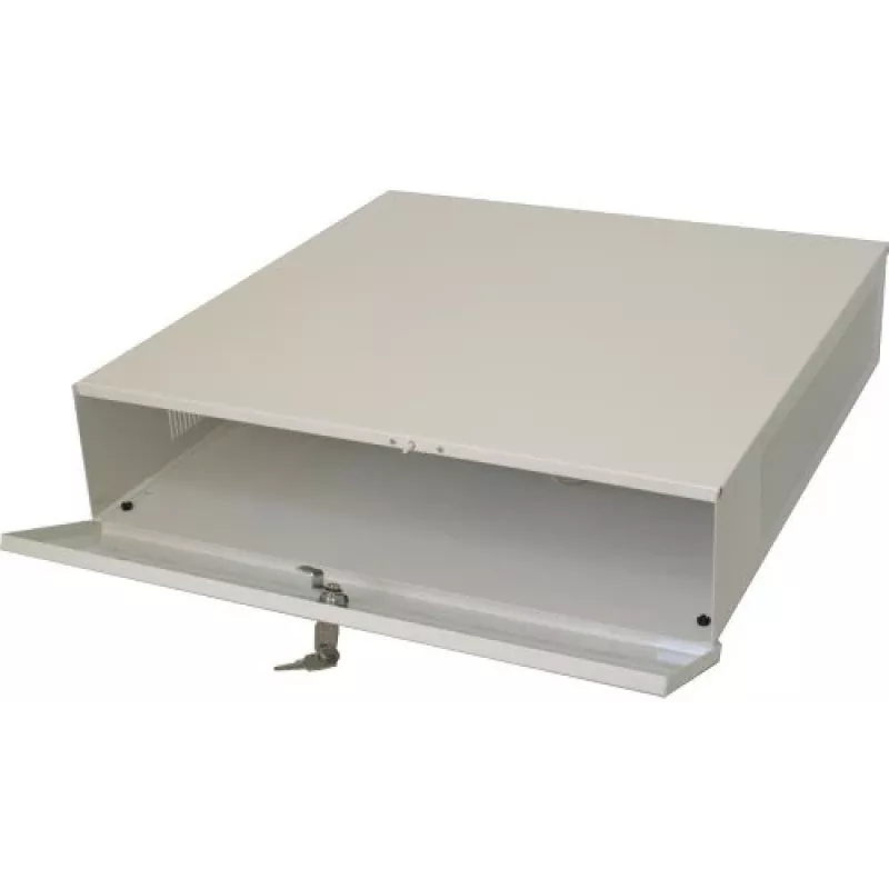 Pulsar AWO471 case in acciaio per DVR/NVR con serratura, nero