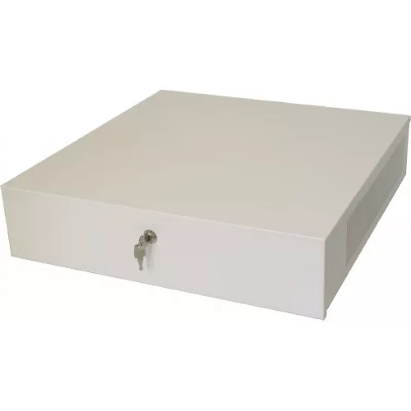 Pulsar AWO471 case in acciaio per DVR/NVR con serratura, nero