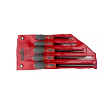 BAHCO set 5 cacciaviti: 4 a taglio, 1 a croce PH2