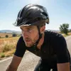 Vayox Speed LED casco bici, nero lucido, taglia L (58-61 cm)