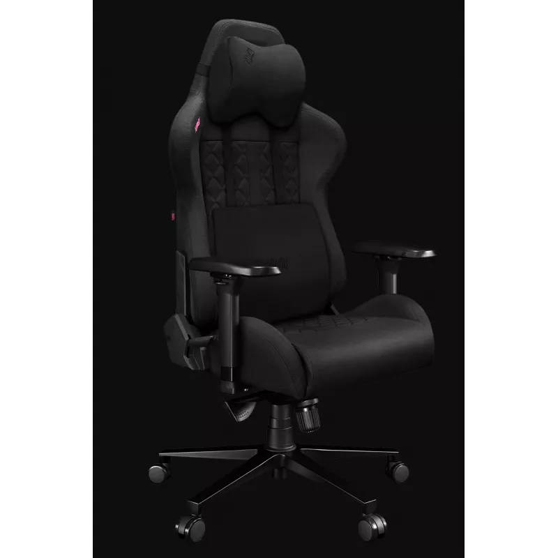 Yumisu Y-2050-GB-M sedia gaming in tessuto nero