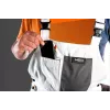 NEO TOOLS Salopette da lavoro HD con tasche per ginocchiere, taglia L/52, grigio/nero