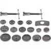 NEO TOOLS Set manuale da 18 pezzi per rientro pistoncini freno con valigetta