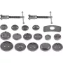 NEO TOOLS Set manuale da 18 pezzi per rientro pistoncini freno con valigetta