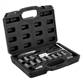 NEO TOOLS 11-885 Taglierina per pulizia sede iniettori - set da 17 pezzi