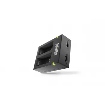 Newell Caricabatterie doppio USB per batterie GoPro AHDBT-901