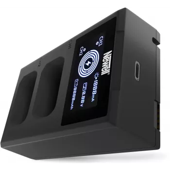 Newell FDL-USB-C caricabatterie doppio per batterie Sony NP-FW50 (NL2545)