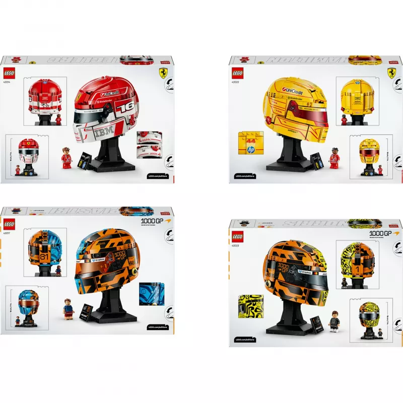 LEGO F1 Pacchetto caschi