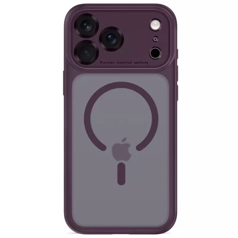 Tech-Protect MagPeak Custodia MagSafe per iPhone 17 Pro Max / 18 Pro Max - Rosso ciliegia scuro opaco