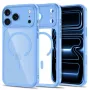 TECH-PROTECT MagPeak Custodia MagSafe trasparente per iPhone 17 Pro Max / 18 Pro Max - Azzurro