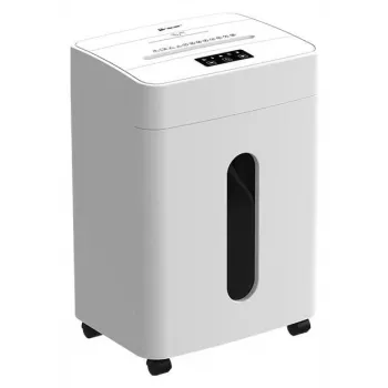 Tracer SilentBlade Distruggidocumenti a taglio particellare bianco, 10 fogli, P-4, 21 L