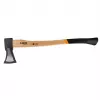 NEO TOOLS TOP-27-019 Ascia con manico in fibra di vetro, testa da 600g in acciaio al carbonio, 380mm, impugnatura antiscivolo, protezione lama, certificata TÜV GS