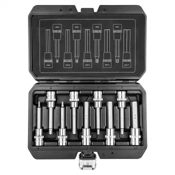 NEO TOOLS Inserti esagonali su bussola 100 mm, set da 9