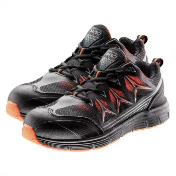 NEO Tools 82-701 S1P SRC scarpe antinfortunistiche, taglia 41, puntale in acciaio, nero/grigio