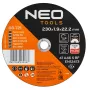 NEO TOOLS disco da taglio per metallo/INOX 230 x 1,9 x 22,2 mm, 41 A46-S-BF, 25 pezzi