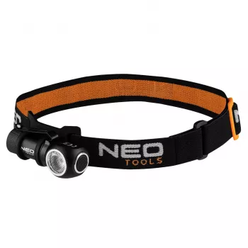 NEO TOOLS lampada frontale ricaricabile 600 lm ricarica USB magnetica LED CREE XPG3