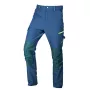 NEO TOOLS Mix&Match pantaloni da lavoro 4-way stretch blu navy-verde taglia S