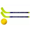 LEAN TOYS set floorball con 2 mazze da hockey e pallina, 82 cm, rosso/blu, per bambini dai 6 anni