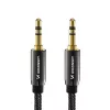 Wozinsky cavo audio AUX 3,5 mm universale 2 connettori jack 1,5 m nero