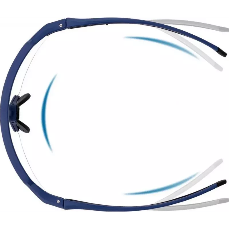 ROCKBROS 10174 occhiali da ciclismo UV400 - blu