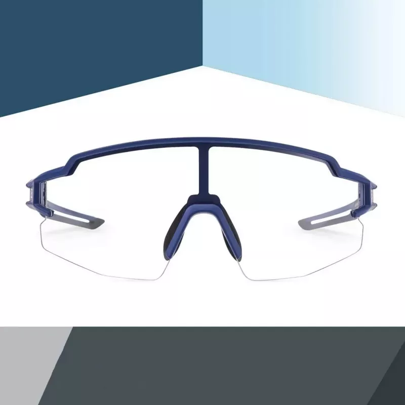 ROCKBROS 10174 occhiali da ciclismo UV400 - blu