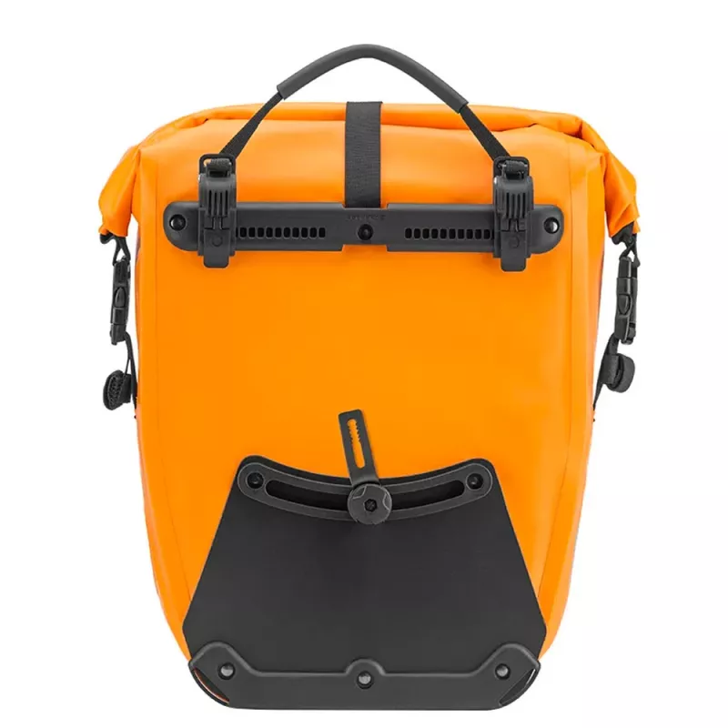 ROCKBROS 30140022003 Borsa impermeabile per portapacchi bici, arancione