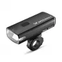 WOZINSKY luce da bici ricaricabile USB-C 3000 lumen con funzione powerbank - nero