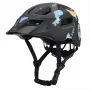 Wozinsky casco da MTB per bambino con visiera rimovibile 52-56 cm - nero