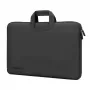 Wozinsky WNT-17B custodia in neoprene per laptop 17,3 pollici con manico nascosto - nero