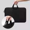 Wozinsky WNT-17B custodia in neoprene per laptop 17,3 pollici con manico nascosto - nero