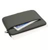 Wozinsky WPL-15 custodia per laptop 15,6 pollici con cerniera in metallo - grigio