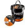 NEO TOOLS dischi da taglio 41A 60 S BF - 125x1,0x22,23 mm ACCIAIO/INOX, 100 pezzi in secchio