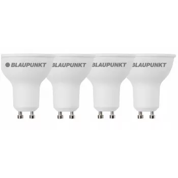 Blaupunkt lampadina LED GU10 5W, 500 lm, 2700 K, 4 pezzi (BLAUPUNKT-GU10-5W-WW-4)