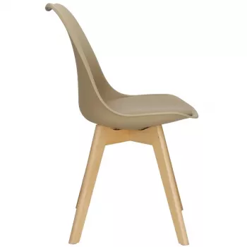 NO NAME SEDIA DA SALOTTO BEIGE DC0019 47X41X82
