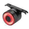 ROCKBROS Q3 Luce posteriore per bici con rilevamento intelligente della frenata - nero
