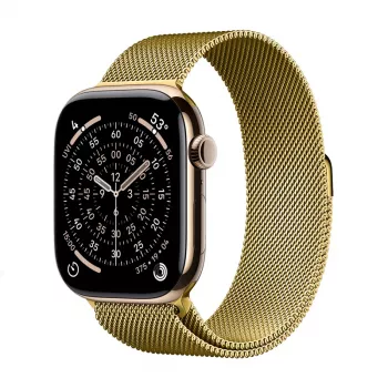 Crong Milano cinturino in acciaio inox per Apple Watch 38/40/41/42 mm oro