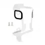 Rockbros BBC2504 portaborraccia ultralight in lega di alluminio - bianco